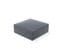 Pouf "ruby", 1 Place, Bleu Foncé, Imitation Cuir