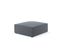 Pouf "ruby", 1 Place, Bleu Foncé, Imitation Cuir