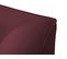 Canapé D'angle Droit Modulable "ruby", 4 Places, Bordeaux, Imitation Cuir