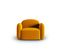 Fauteuil "blair", 1 Place, Jaune, Velours