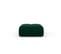 Pouf "serena", 1 Place, Vert Bouteille, Velours