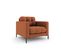 Fauteuil "mamaia", 1 Place, Brique, Tissu Structurel