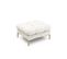 Pouf "mamaia", 1 Place, Beige Clair, Tissu Structurel