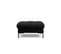 Pouf "mamaia", 1 Place, Noir, Tissu Structurel