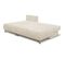 Canapé D'angle Gauche Convertible Mika 3 Places Velours Côtelé Beige L218 X P98/145 X H84 Cm