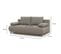 Banquette Convertible 3 Places Mika - Tissu Beige - Coffre De Rangement - L 192 X H 84 X P 93 Cm