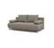 Banquette Convertible 3 Places Mika - Tissu Beige - Coffre De Rangement - L 192 X H 84 X P 93 Cm