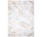 Tapis Salon Crème Gris Doré Design Abstrait Fin 160x230 Toscana