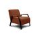 Fauteuil Fixe Tissu Marron Noix - Kobe