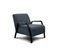 Fauteuil Fixe Tissu Bleu - Kobe