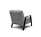 Fauteuil Fixe Tissu Gris - Kobe