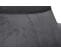 Canapé Droit Xxl 3 Places Tissu Anthracite - Jones