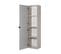 Meuble Colonne Suspendu De Salle De Bain Madis Cachemire 35 X 136 Cm B