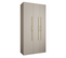 Armoire 3 Portes Como 2 - 120x40x245.5 Cm (cachemire/or)