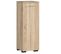 Armoire Salle De Bains Fin Chêne Sonoma 30 Cm 1 Porte Façade Chêne Sonoma 2 Étagères 30x30x85