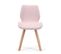 Lot De 4 Chaises De Salle à Manger En Tissu Sj.0159 Rose