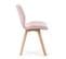 Lot De 4 Chaises De Salle à Manger En Tissu Sj.0159 Rose