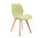 Lot De 4 Chaises De Salle à Manger En Tissu Sj.0159 Vert