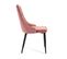 Lot De 2 Chaises Matelassées De Salle à Manger En Velours Sj.054 Rose