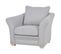 Fauteuil CLARA tissu gris