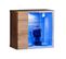 Bloc Mural LED Design "switch V" 30cm Naturel