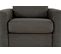 Fauteuil manchettes CURVE NICARAGUA tissu Apache anthracite 1