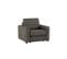 Fauteuil manchettes CURVE NICARAGUA tissu Apache anthracite 1