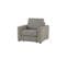 Fauteuil manchettes CURVE NICARAGUA tissu Apache gris 3