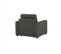 Fauteuil manchettes CURVE NICARAGUA tissu Bergamo graphite 97