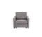 Fauteuil NICARAGUA tissu Bella gris souris