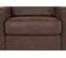 Fauteuil NICARAGUA tissu Gobi marron 04