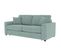 Canapé convertible 3 places pack standard NICARAGUA tissu enjoy vert amande 18