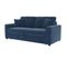 Canapé convertible 3 places pack standard NICARAGUA tissu bella bleu