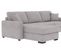 Canapé d'angle convertible pack standard NICARAGUA tissu enjoy gris 21