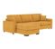 Canapé d'angle convertible pack standard NICARAGUA tissu enjoy mango 12