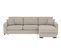 Canapé d'angle convertible pack standard NICARAGUA tissu malmo beige 05