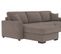 Canapé d'angle convertible pack standard NICARAGUA tissu apache taupe 13