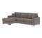 Canapé d'angle convertible pack standard NICARAGUA tissu apache taupe 13