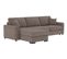 Canapé d'angle convertible pack standard NICARAGUA tissu apache taupe 13