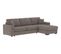 Canapé d'angle convertible pack standard NICARAGUA tissu apache taupe 13