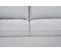 Canapé d'angle convertible méridienne réversible LAGO tissu crown gris