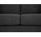 Canapé convertible 3 places pack Standard  NICARAGUA tissu Love anthracite