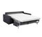 Canapé convertible 3 places pack Standard  NICARAGUA tissu Crown ébène