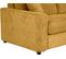 Canapé convertible 3 places pack Standard  NICARAGUA tissu Crown curcuma