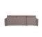 Canapé d'angle convertible pack standard NICARAGUA tissu Crown taupe