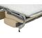 Canapé d'angle convertible pack standard NICARAGUA tissu Bergamo mastic