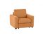 Fauteuil manchettes CURVE NICARAGUA tissu Crown amber