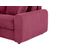 Canapé convertible 3 places pack standard NICARAGUA tissu Crown lie de vin 6