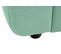 Fauteuil manchettes Kara NICARAGUA tissu enjoy vert amande