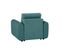 Fauteuil manchettes Kara NICARAGUA tissu crown ocean